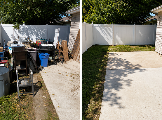 Transformation residential junk removal